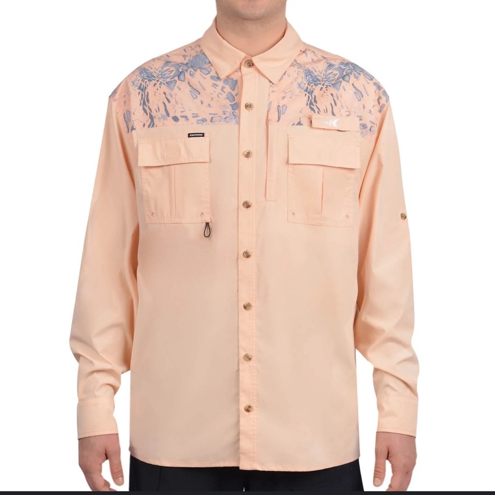 KastKing ReKon Men's Fishing Shirts Smart Design, UPF 50+ Quick-dry